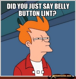 Belly button lint facts