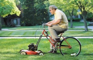 how to mow the lawn